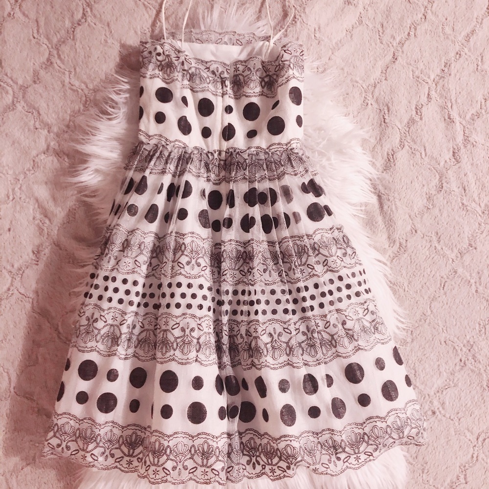 Vintage inspired 50s lace and tulle party dress - Picture 7 of 9